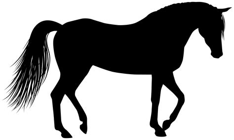 horse clipart silhouette